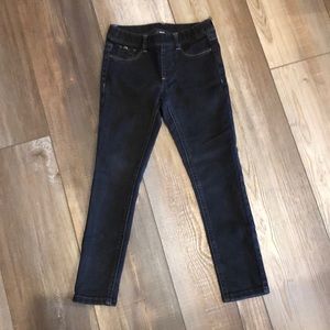 Girls black jeggings